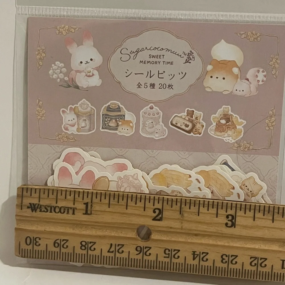 Sugarcocomuu Sweet Memory Time Sticker Flakes